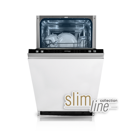 German Pool 德國寶 DWH-121 45厘米 9套標準餐具 Slim Line 嵌入式洗碗碟機