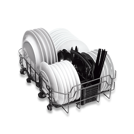German Pool 德國寶 DWH-121 45厘米 9套標準餐具 Slim Line 嵌入式洗碗碟機