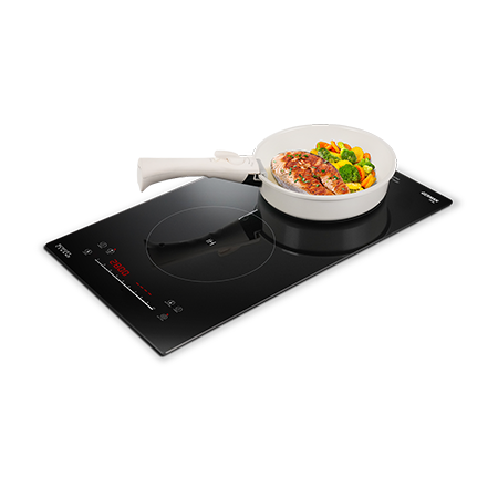 German Pool 德國寶 29cm 嵌入式雙爐頭電磁爐 GIC-PD28CB-S