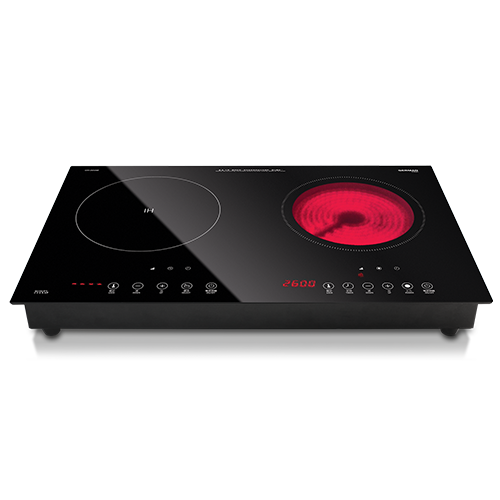 German Pool 德國寶 GIH-DD28B 69厘米 2800W 嵌入式雙頭電磁電陶爐