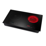 German Pool 德國寶 GIH-DD38B 69厘米 5600W 嵌入式雙頭電磁電陶爐 (需兩個13A插座)