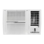 Midea 美的 遙控變頻淨冷型窗口式冷氣機2.5匹MW-22CRF8C