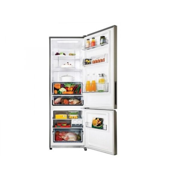 樂聲PANASONIC NR-BV360Q 312公升 ECONAVI 智慧節能雙門雪櫃 (銀色)