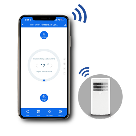 German Pool 德國寶 1.5匹 WiFi智能移動冷暖空調 PAC-CH412-SC