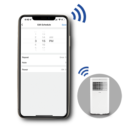 German Pool 德國寶 1.5匹 WiFi智能移動冷暖空調 PAC-CH412-SC