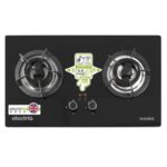 electriQ 嵌入式雙頭煤氣煮食爐 QTG-333 (包基本安裝)