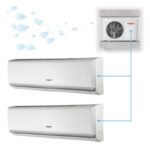 TOSOT 大松牌 S99H35 1.0匹+1.0匹 變頻冷暖多聯式一拖二分體冷氣機