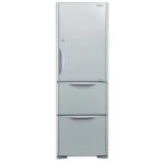 HITACHI 日立 HR3N6404DA-GSHK (銀色玻璃) 329公升 三門雪櫃 右門鉸