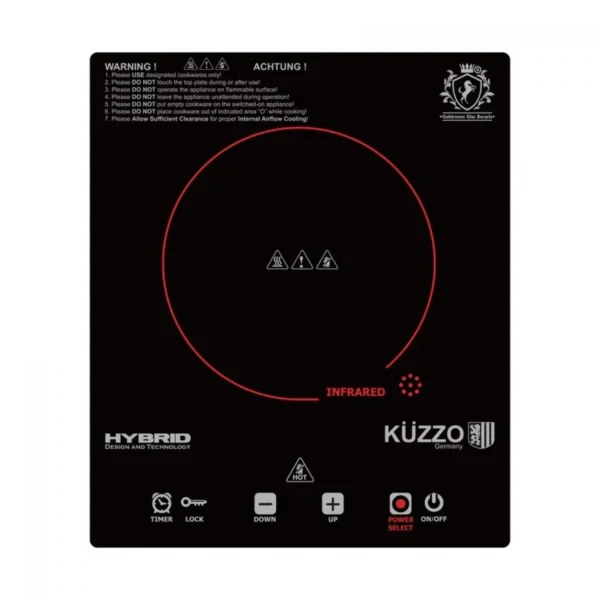 Kuzzo 德國德信 IF-222 28厘米 嵌入式單頭電陶爐
