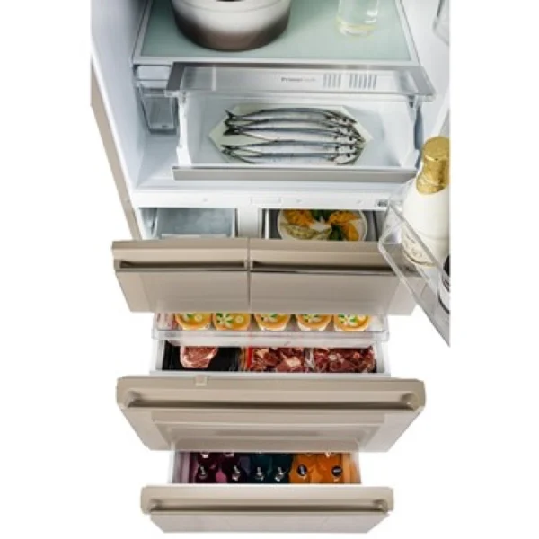 Panasonic 樂聲 NR-E412BG-N3 304公升 全嵌式五門變頻式雪櫃-香檳金