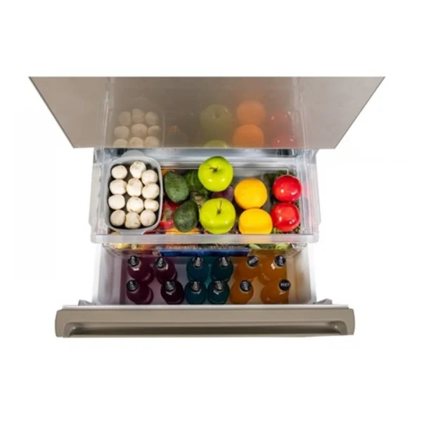 Panasonic 樂聲 NR-E412BG-N3 304公升 全嵌式五門變頻式雪櫃-香檳金