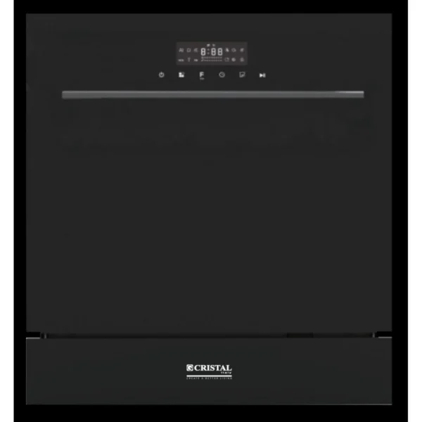 Cristal 尼斯 DD600-1 59.5厘米 12套標準餐具 嵌入式消毒洗碗機