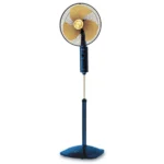 Panasonic 樂聲 F-407XH-GD 16吋 座地風扇 (深藍色+金色扇葉)