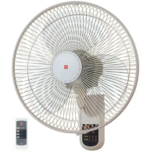 KDK M40MH/GY 16'' / 遙控器 / 6小時時間掣 / 掛牆扇 (灰色)